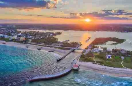 x122x Boynton Beach Inlet During Sunset Over the Waterway Copy 2000 min min -Ocean Breeze