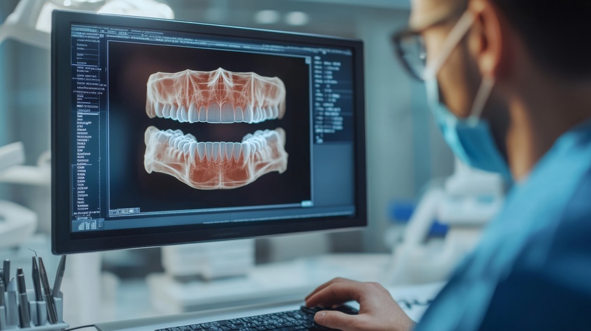 Digital imaging technology enhances precision in dentistry at a modern clinic